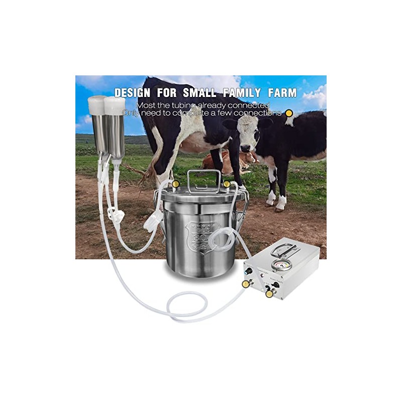 Hantop Adjustable Pulsating Battery Vacuum Pump with Pressure Gauge Compatible