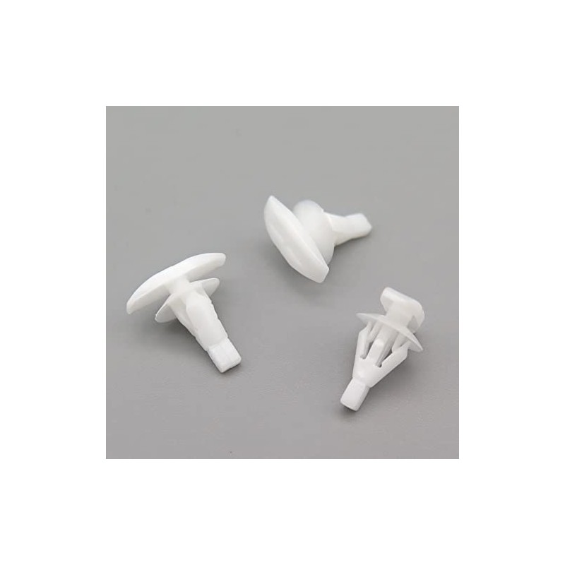 VVO Fasteners White Plastic Clips Windshield Compatible with Some Toyota