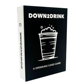 970 Games Down2Drink | Drinking Card Game for Adults | Party, Camping, College, Game Night - (Kings Cup Spinoff) 54 Card Deck