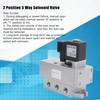 2 Position 5 Way Solenoid Valve Single Electric Control Industrial