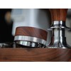 51mm Espresso Distributor Tool KNODOS Rosewood Coffee Distributor Stainless Steel