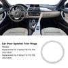4PCS Bling Car Speaker Cover Vehicle Door Audio Speaker Reflective