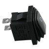 AXLIZER Waterproof Rocker Toggle Switch Waterproof Rocker Switch, Black