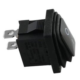AXLIZER Waterproof Rocker Toggle Switch Waterproof Rocker Switch, Black