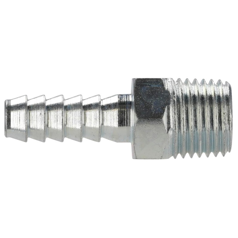 Sealey AC08 Screwed Tailpiece Male 1/4BSPT - 1/4 Hose Pack