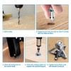 Tsudoku 90pcs Expansion Screw Petal Nut Jack Nuts Petal Nuts