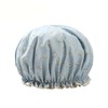 Shower Cap, UPKOCH Japan Double Layer Printed Waterproof Bath Cap