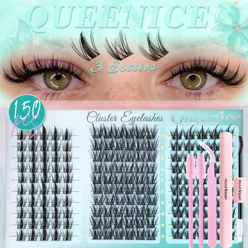 Kit De Extensiones De Pestañas Fairy Invisible Roots De 0,03