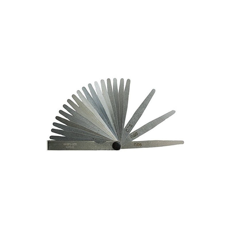 13 Piece Precision Feeler Gauge Measuring range 0.05 – 1.0
