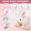My Realistic Bunny Toy, InteractiveBunny Realistic Bunny-Jumping,Twitching,And Shaking Ears, BunbiRealistic