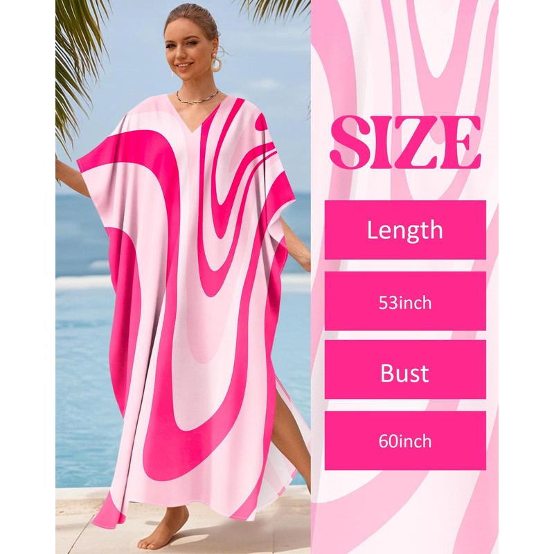 Nidoul Kaftan Dresses for Women Plus Size Bathing Suit Cover