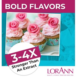 LorAnn Oils Super Strength Flavoring - Used For Candy Making, Flavoring Extracts, Baking, Hard Candy, and Flavor Oils - Bold, Natural Flavors 4X Stronger Than Extracts - Cotton Candy, 1 fl oz