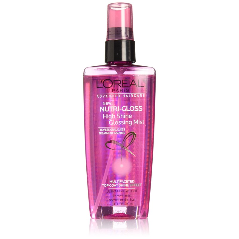 L'Oréal Paris Advanced Haircare Nutrigloss High Shine Glossing Mist, 3.4