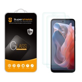 Supershieldz (2 Pack) Designed for Motorola Moto G Play (2024) Tempered Glass Screen Protector, Anti Scratch, Bubble Free
