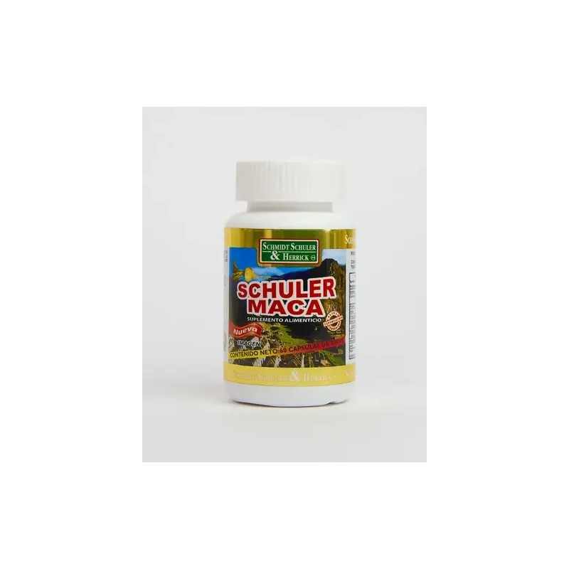 Schuler Maca Regenerador Celular 60 Caps Sfn