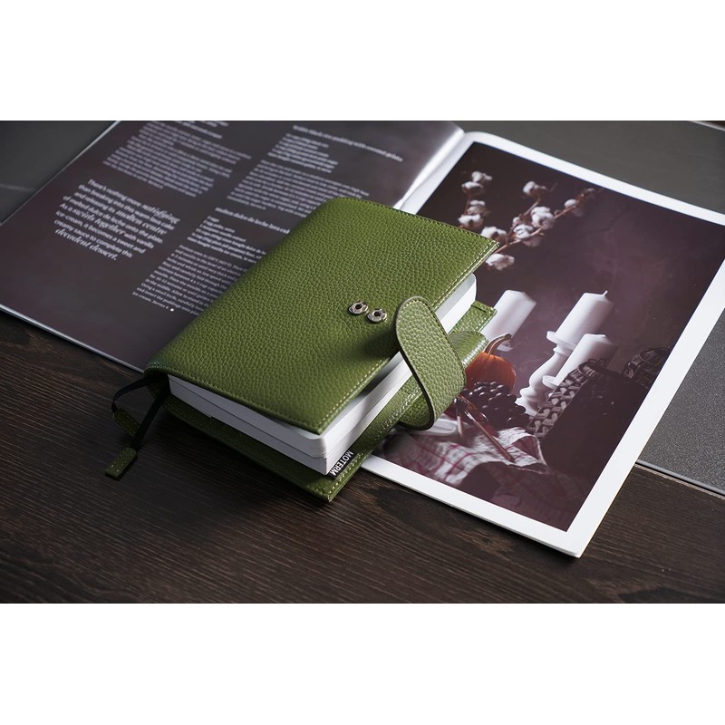 Moterm Leather Cover for A6 Notebook - Fits Hobonichi Cousin,