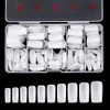Full Cover Acrylic False Nail Tips, 500PCS Fake Nail Shape