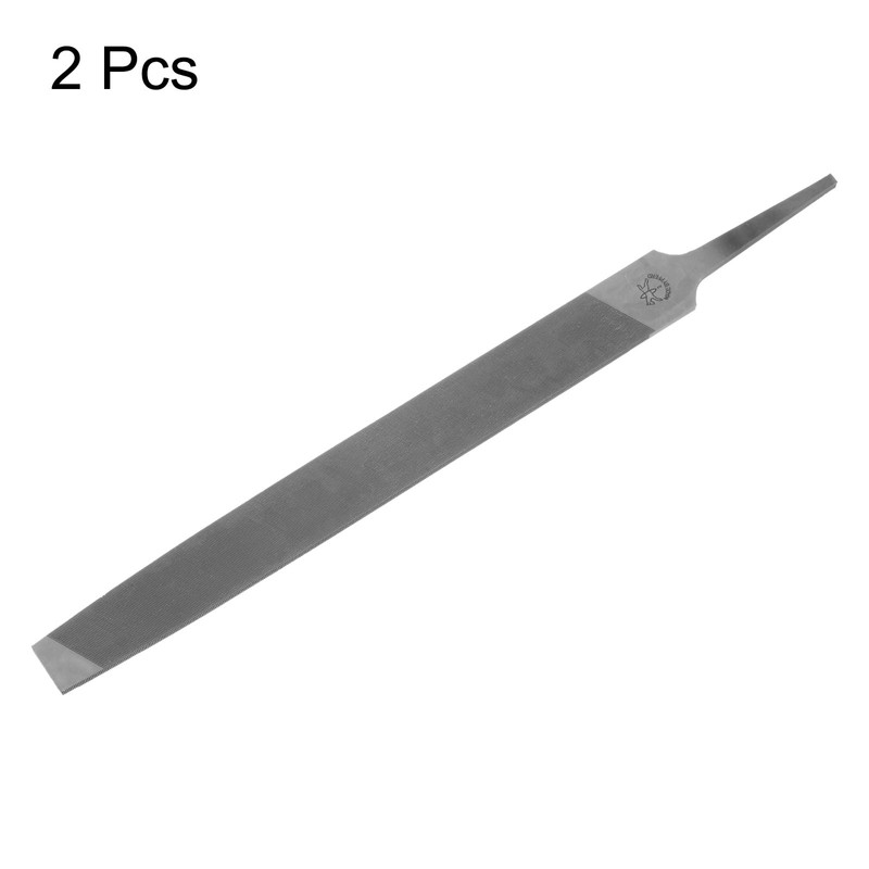 sourcing map 2pcs Mill File 8 Inch 3.6mm High Carbon