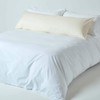 Homescapes Egyptian Cotton Cream Body Pillow Case 100% Cotton 200