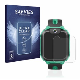 Savvies 6 Pack Screen Protector compatible with Imoo Watch Phone Z1 Protection Film Clear