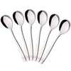 Sandmovie Stainless Steel Serving Spoon, Large Serving Spoons, Set of