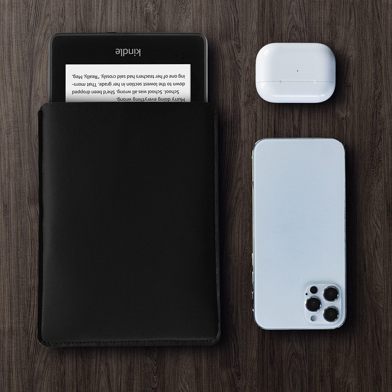 MyGadget 6 Inch Faux Leather Sleeve Case - PU Leather
