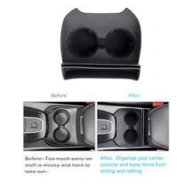 CDEFG Compatible with Nissan Qashqai J12 e-Power/Mild Hybrid 2021-2024 2025 Centre Console Drink Holder Car Cup Holder Water Cup Holder Bottle Holder Qashqai 2025 Accessories