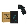 Tableta Magica Lcd Boton Borrar Bloquear 12 PuLG 25 Piezas Color Negro