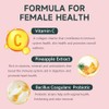 Gomitas Feminine Balance Salud Vaginal Probióticos Piña Hawaiana Zona Intima