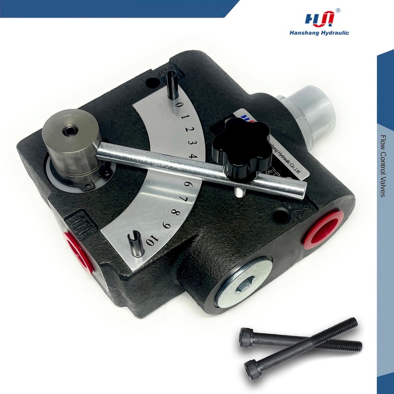 Hydraulic Adjustable Flow Directional Control Valve (1/2" NPT Port, 30