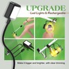 32" Long Handle Toenail Clippers for Seniors w/Magnifier & LED