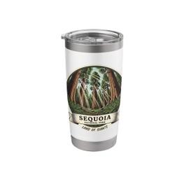 Sequoia National Park: Land of Giants Stainless Steel Insulated Tumbler