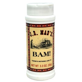 J.R. Mad's BAM! All-Purpose Creole Seasoning Blend, 3.3 oz, Salt, Paprika, Oregano Mix for Chicken, Pork, Seafood, Vegetables