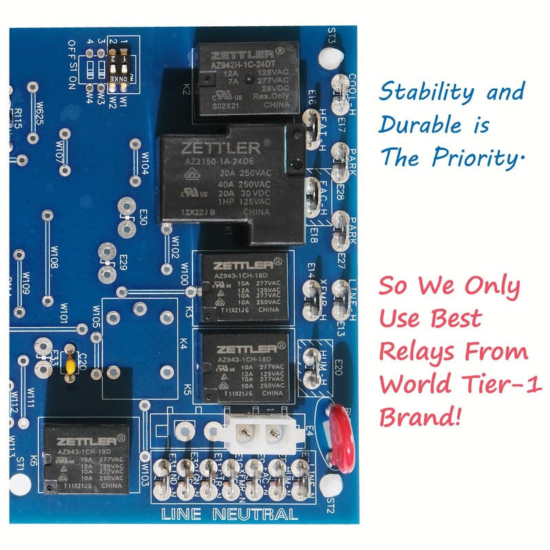 2025 Updated Furnace Control Board 50A55-743,Replacement for Amana/Goodman Furnace Control