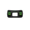 Scuba Choice Ultra Black Silicone Mouthpiece with Regulator Tie -