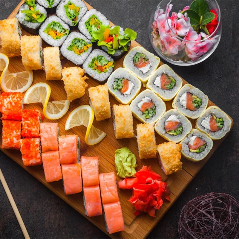 HLKQAO Sushi Maker Roller Multifunctional Onigiri Mold Rice Mold Vegetable