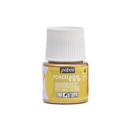 Pebeo 024-044 1-Piece 45ml Porcelaine 150 China Paint 45-Milliliter Bottle, Gold