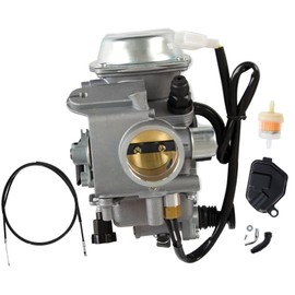 SVKCAR Carburetor for Honda TRX300FW FourTrax 300 4x4 1996 1997 1998 1999 2000 ATV Carb #16100-HN0-672 16100-HN5-672, with Choke Cable