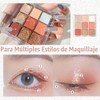 Paleta de Sombra de Ojos 9 Colores - NacaradaBrilloMate, 1