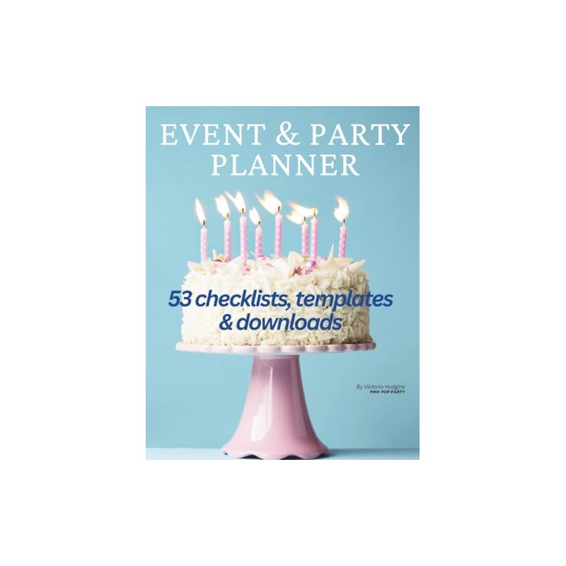 Event & Party Planner: Event organizer notebook to plan any