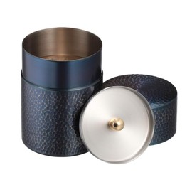 Shinkoukinzoku BC-306B Tea Canister, Pure Copper, Unbreakable, Tsubamesanjo, Made in Japan, Tea Ceremony, Traditional, Craftsmanship, Present, Tea Ceremony, Celebration, Tea Leaves, Tea Time, Special