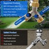 Brass Garden Hose Splitter, Garden Hose Splitter 2 Way Heavy