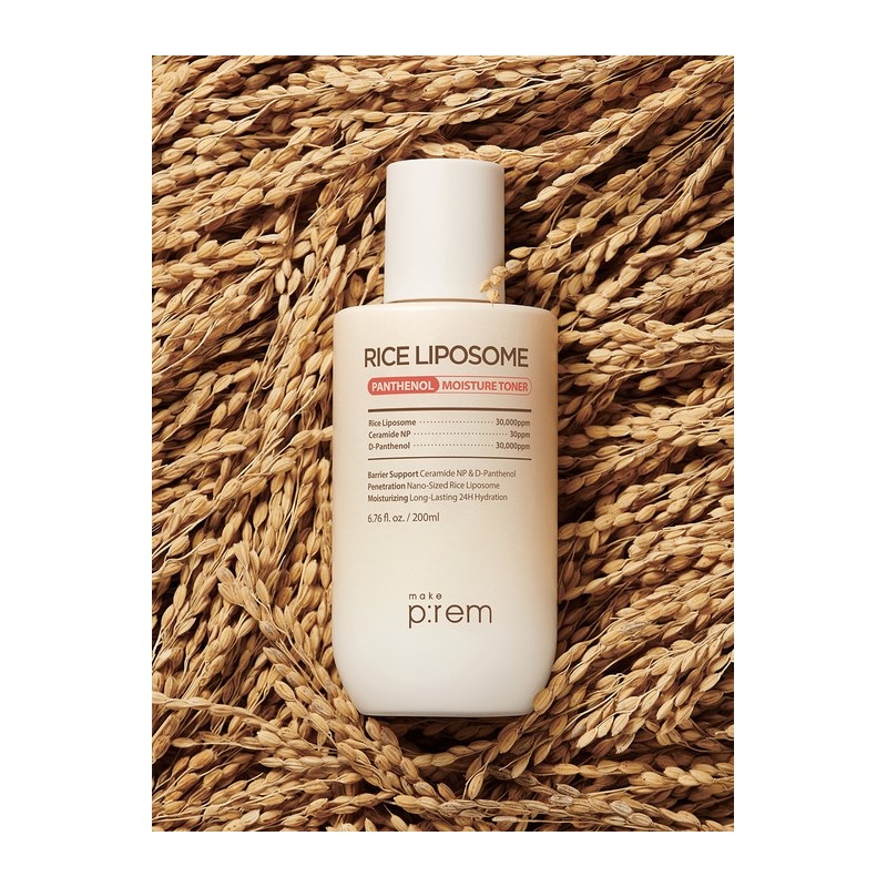 Rice Liposome Panthenol Moisture Toner 200ml / 라이스 리포좀 판테놀