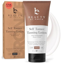 Self Tanner with Organic & Natural Ingredients, Tanning Lotion, Sunless Tanning Lotion for Flawless Darker Bronzer Skin, Self Tanning Lotion - Self Tanners Best Sellers, Fake Tan