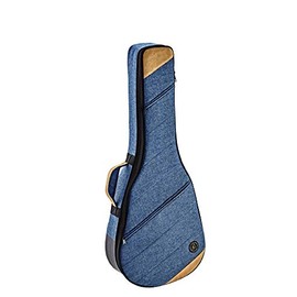 Ortega Guitars Size Guitar Case-22 mm Soft Padding w/Hardened Frame, Right, Ocean Blue, 3/4 Classical (OSOCACL34-OC)