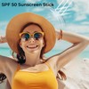 2PCS Sunscreen Stick SPF 50+,SPF 50 Sunscreen for Face,Invisible Sun