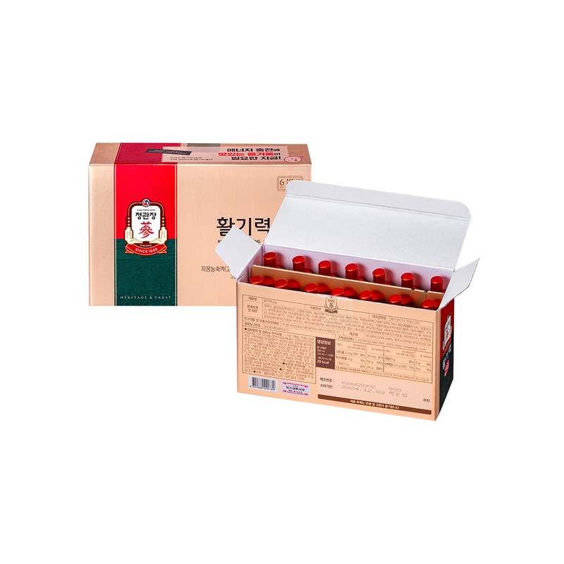 Jeonggwanjang 정관장 활기력 JOY 20ml 14개입, 1개 Jeonggwanjang Vitality JOY