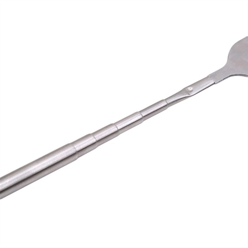 23cm-63cm Extendable Fork, Long Handle Extending Funny Stainless Steel Tablewar,