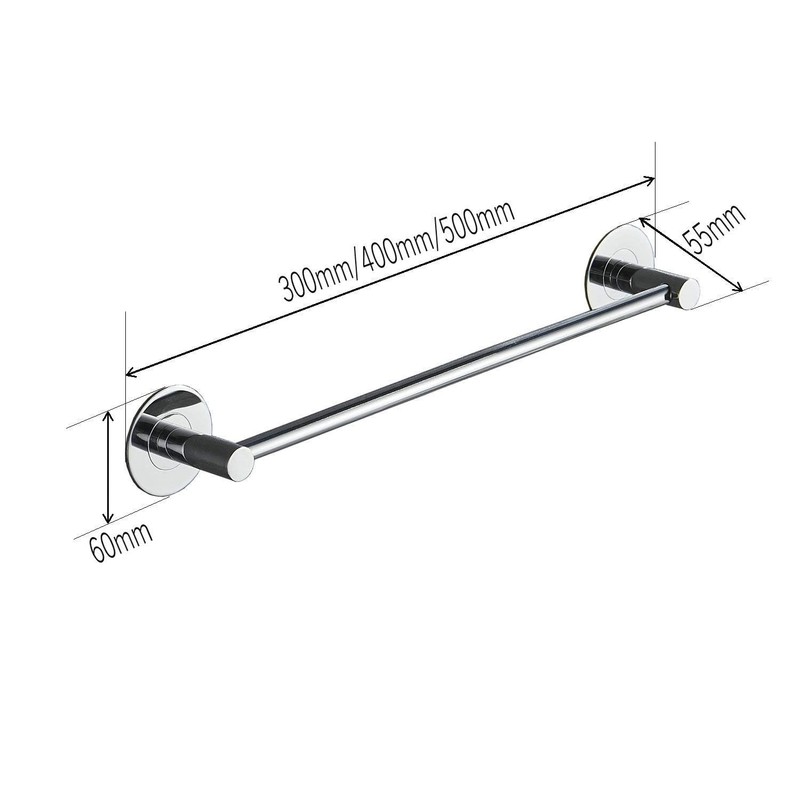 Towel Rail 30 cm Towel Rail No Drilling 304 Stainless
