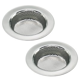 Seatery 2PCS Kitchen Sink Strainers, Sink Drain Filter, Sink Basket Strainer, 4.5 Inch Stainless Steel Sink Drain Strainer, Food Scraps Catcher for Kitchen